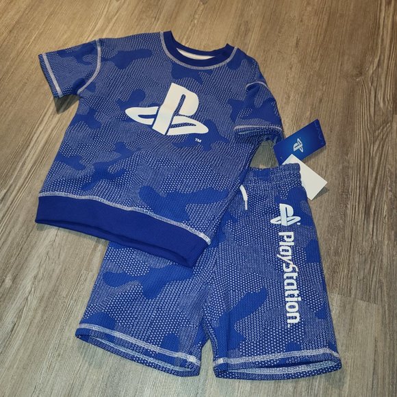 Playstation Boys Camo Graphic Top/Short Set - Picture 5 of 5